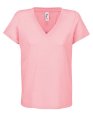 Dames T-Shirt Sols V-Neck Regent candy Pink
